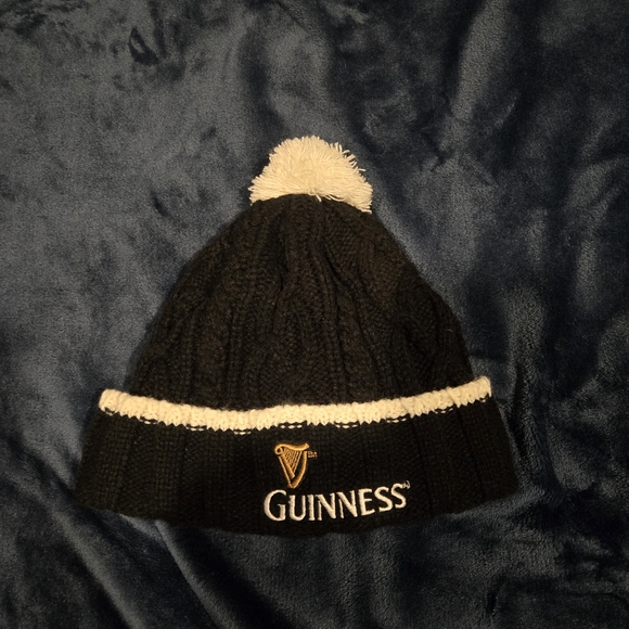 Guinness Other - Guinness Black and White Knit Beanie